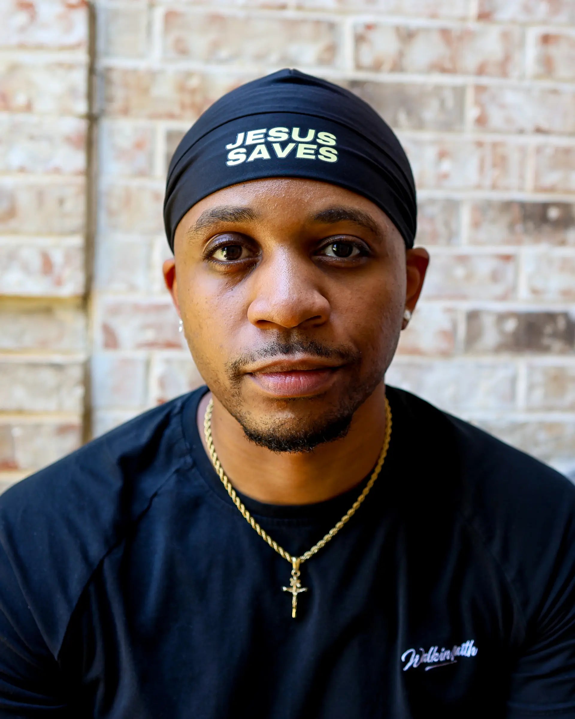 Black Jesus Saves Skull Cap