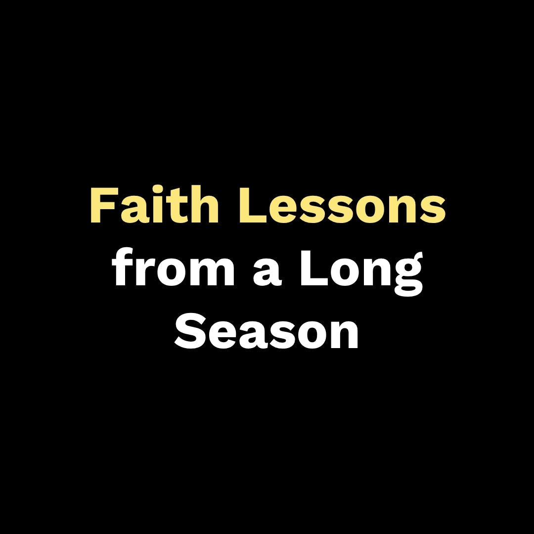 Running the Race: Faith Lessons from a Long Season