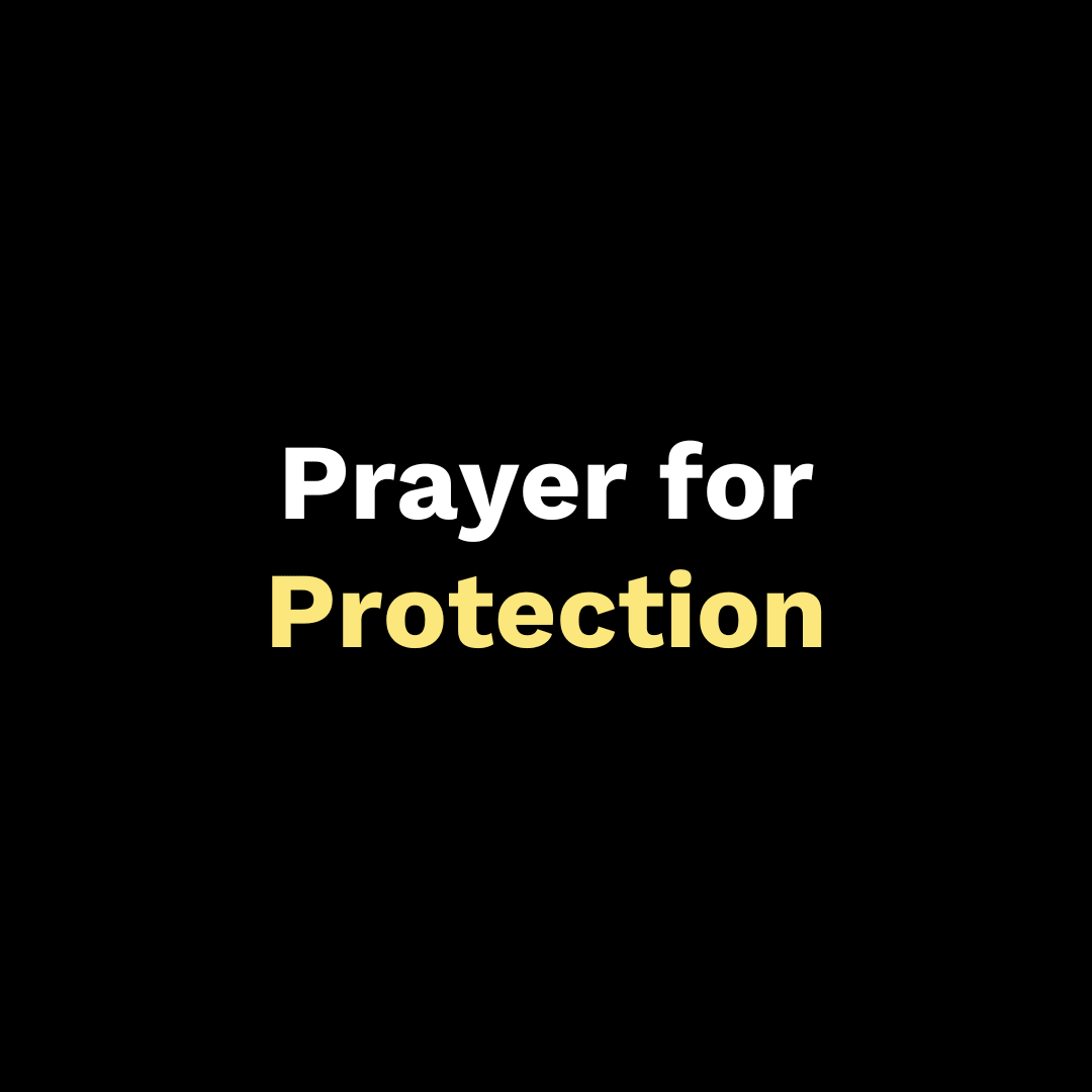 Prayer for Protection - Walk In Faith Clothing