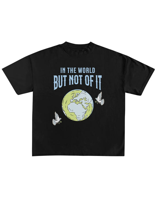 In The World But Not Of It Oversized Unisex T-Shirt