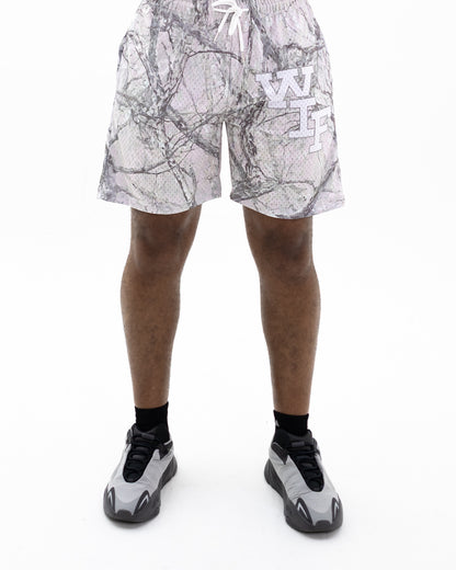 Camo Carved In Grace Unisex Shorts