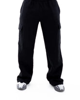Front View Of Black God Is Greater Than The Highs & Lows Christian Sweat Pants