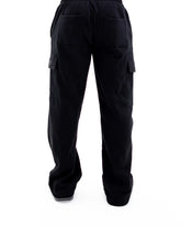 Back View Of Black God Is Greater Than The Highs & Lows Christian Sweat Pants