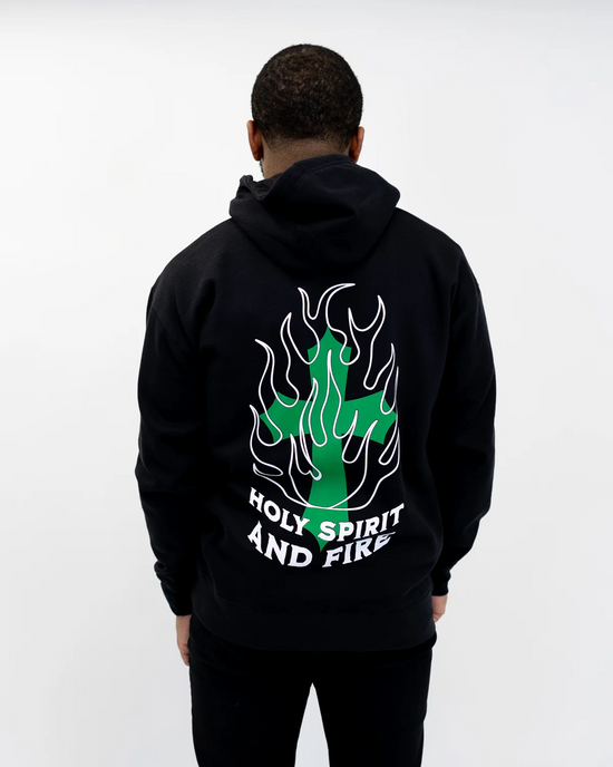 Holy Spirit And Fire Unisex Hoodie