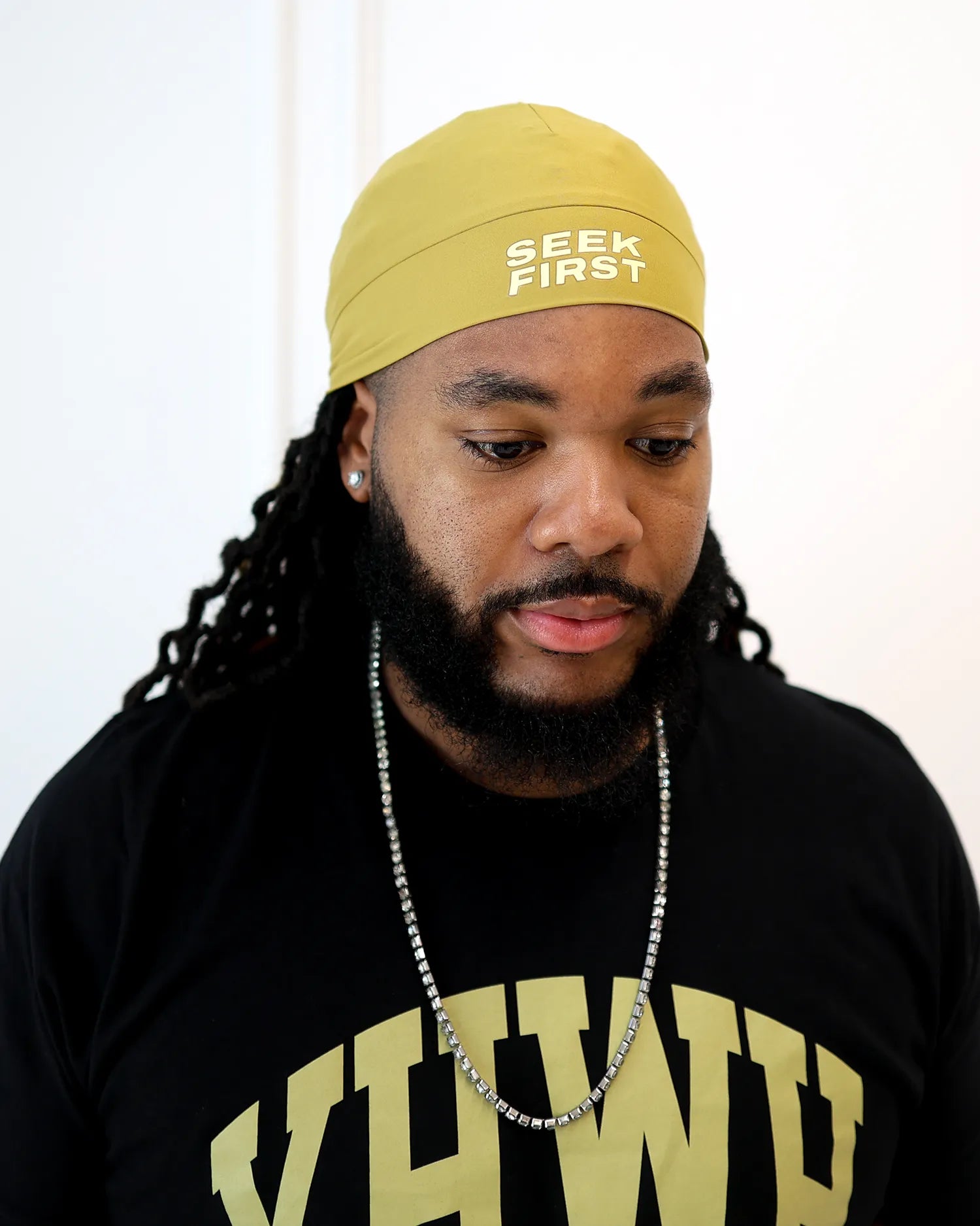 Olive Seek First Skull Cap