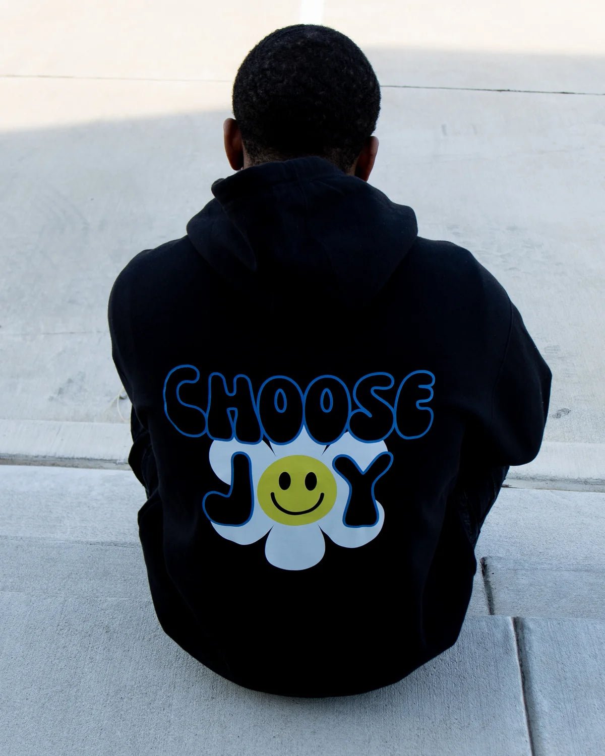 Black Choose Joy Unisex Hoodie - Walk In Faith Clothing