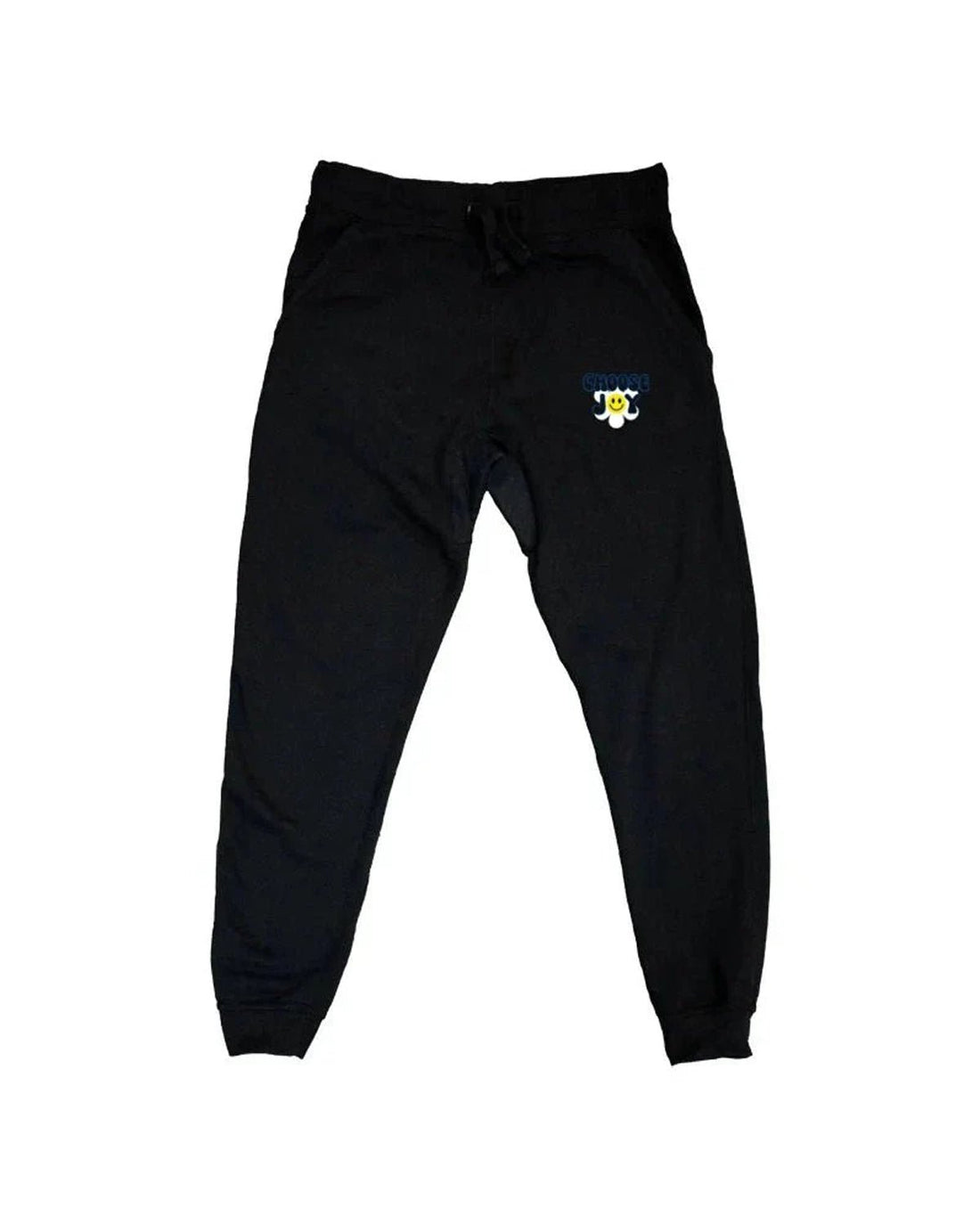 Black Choose Joy Unisex Joggers - Walk In Faith Clothing