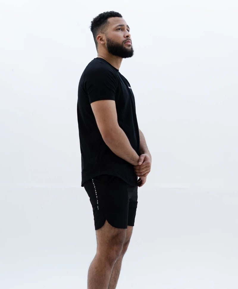 Black Corinthians Unisex Shorts - Walk In Faith Clothing