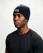 Black Jesus Saves Skull Cap - Walk In Faith Clothing