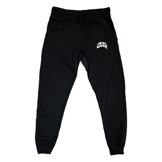 Black Pray More Sweatsuit Bundle - Walk In Faith Clothing