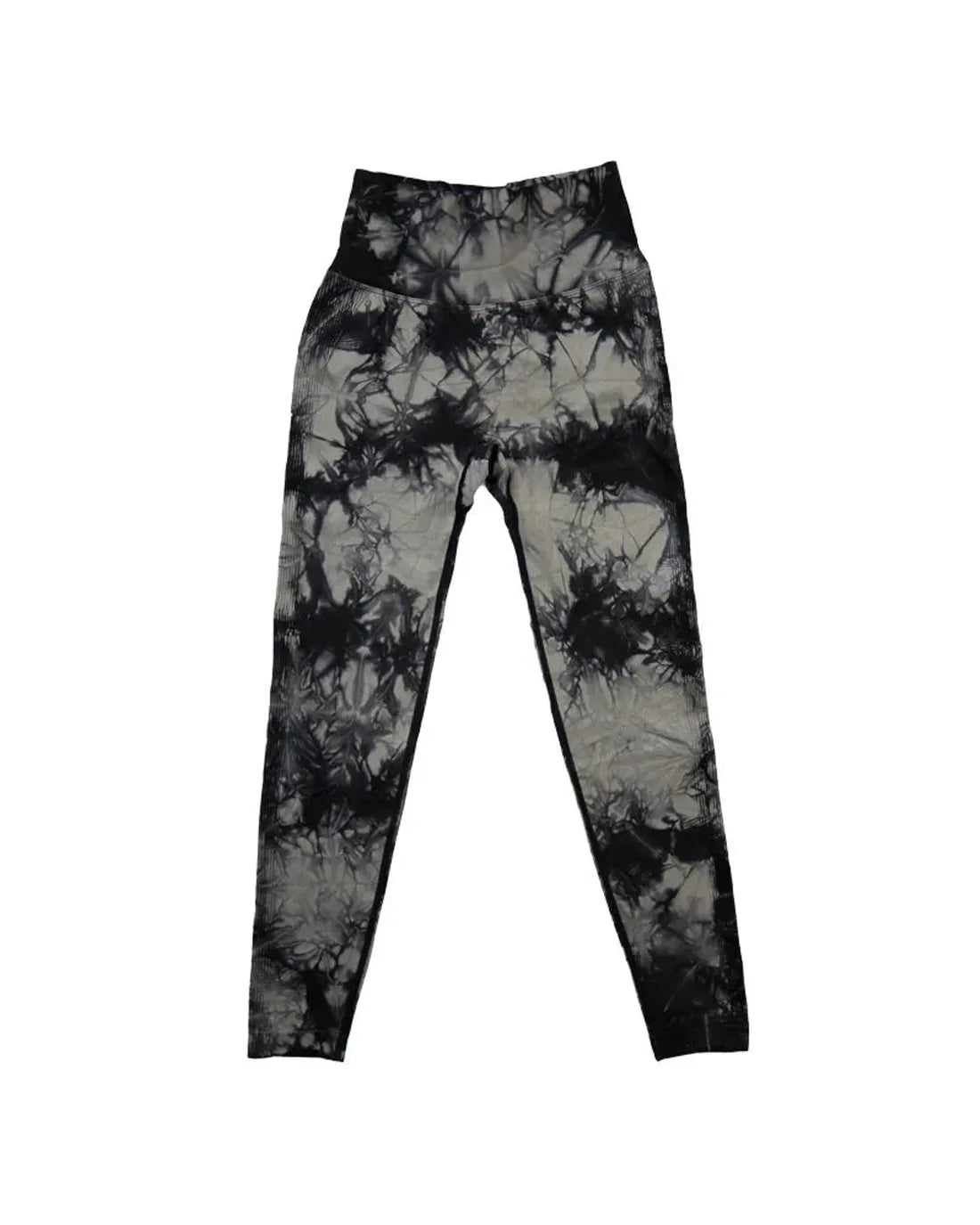 Black Tie Dye HVN Leggings - Walk In Faith Clothing