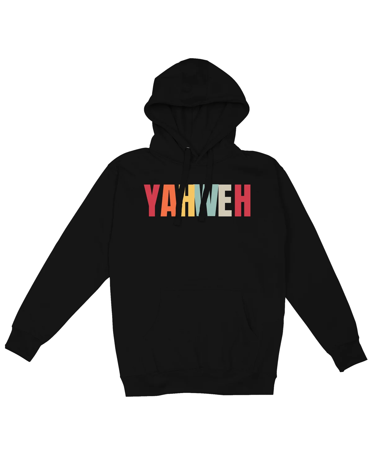 Black Yahweh Unisex Hoodie - Walk In Faith Clothing