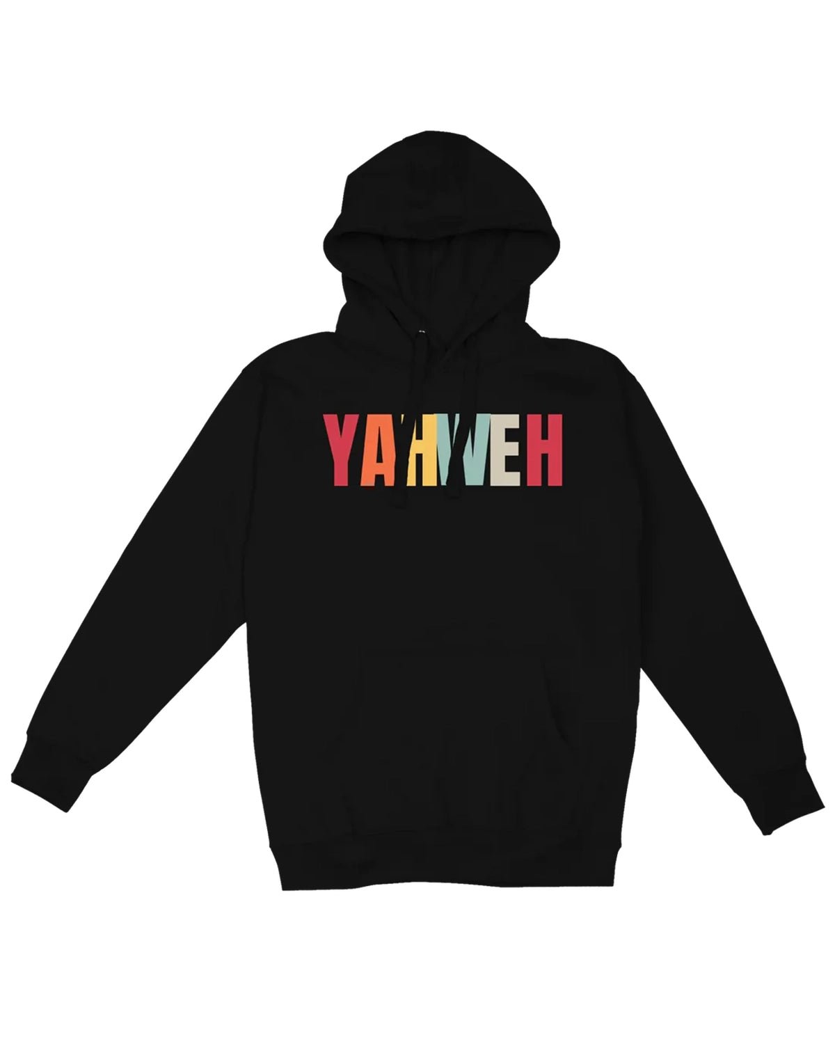 Black Yahweh Unisex Hoodie - Walk In Faith Clothing