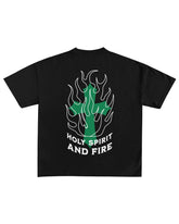 Holy Spirit And Fire Oversized Unisex T-Shirt - Walk In Faith Clothing