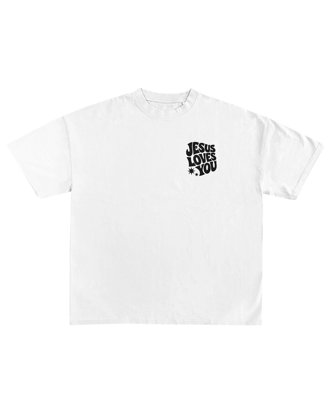 Jesus Loves You Oversized Unisex T-Shirt - Walk In Faith Clothing