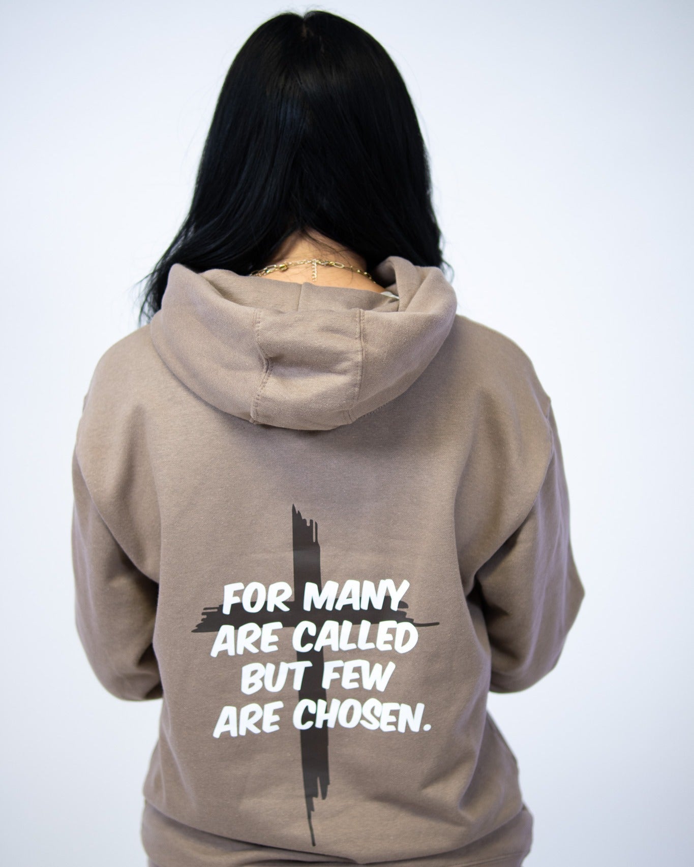 Latte God Chose Me Unisex Hoodie - Walk In Faith Clothing