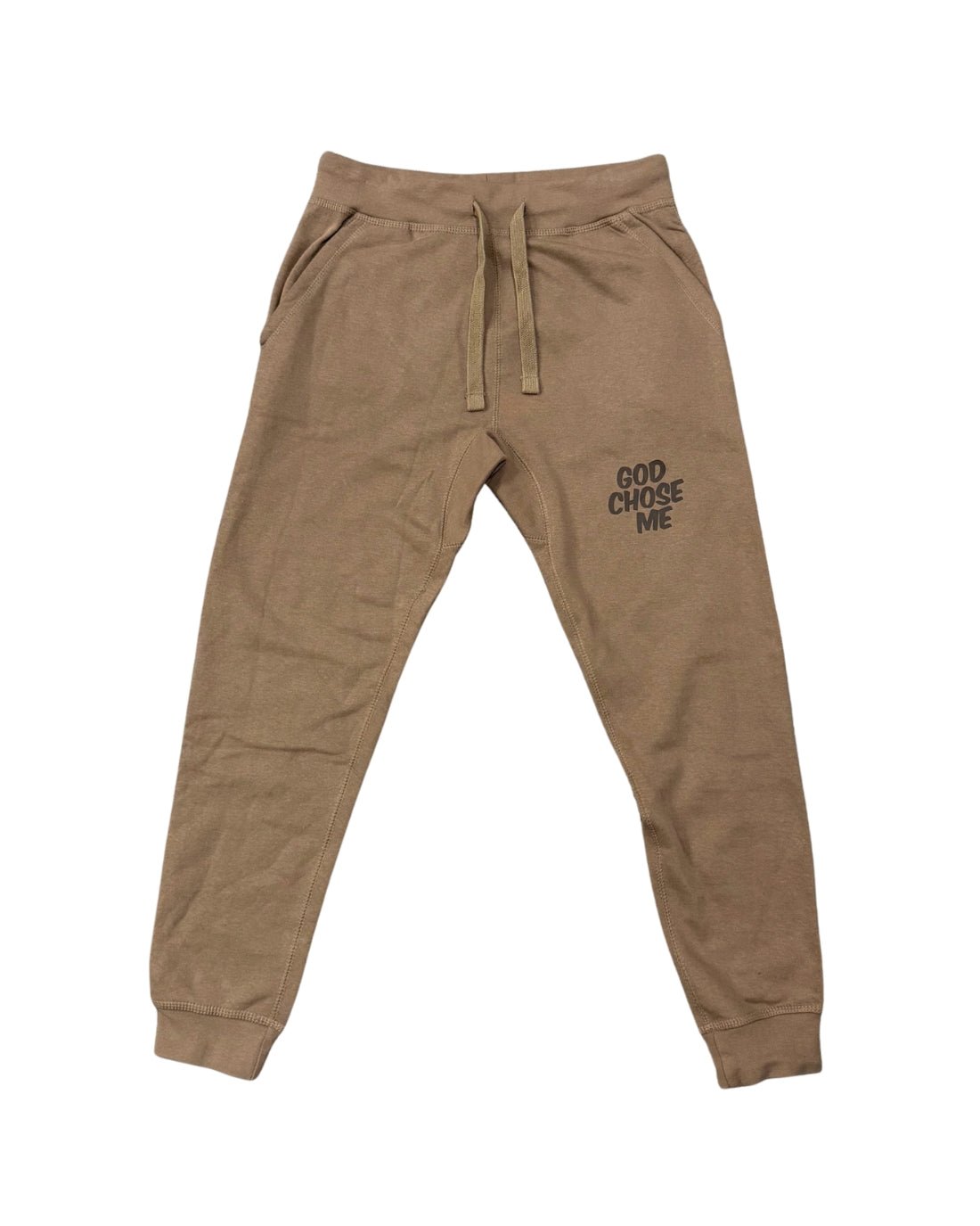 Latte God Chose Me Unisex Joggers - Walk In Faith Clothing