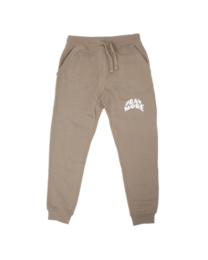 Latte Pray More Unisex Joggers - Walk In Faith Clothing