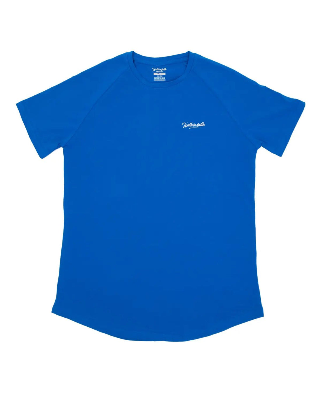 Ocean Blue Signature T-Shirt - Walk In Faith Clothing