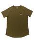 Olive Green Jesus Saves Active T-Shirt - Walk In Faith Clothing