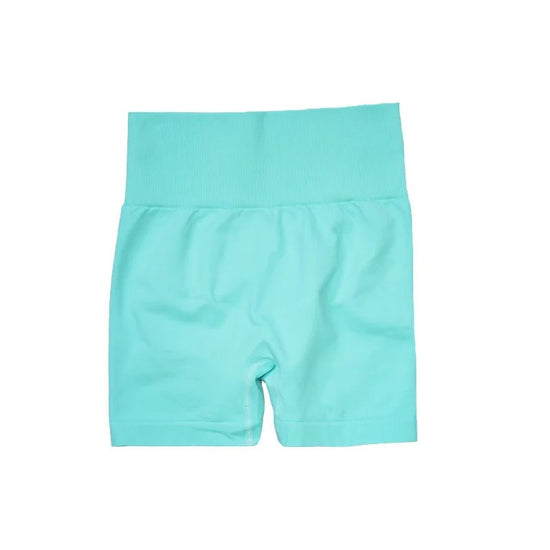 Seafoam Green Faith Shorts - Walk In Faith Clothing