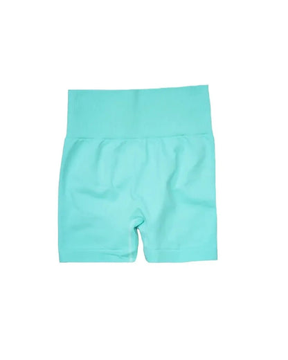 Seafoam Green Faith Shorts - Walk In Faith Clothing