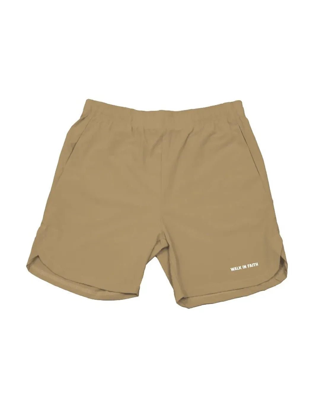 Tan Corinthians Unisex Shorts - Walk In Faith Clothing