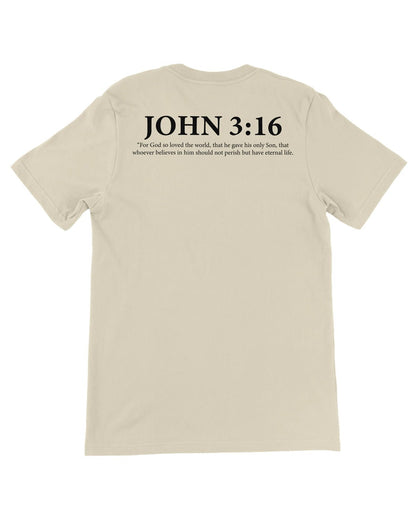 Tan Jesus Saves Unisex T-Shirt - Walk In Faith Clothing