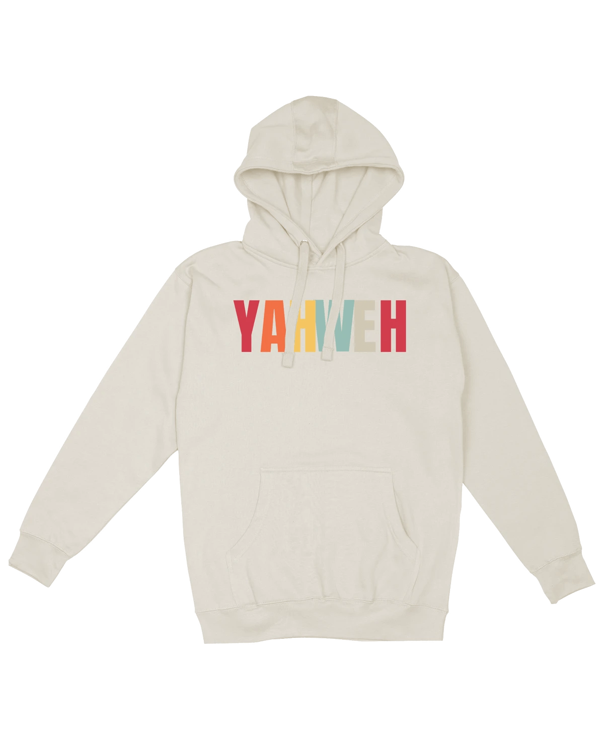 Tan Yahweh Unisex Hoodie - Walk In Faith Clothing