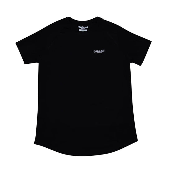 Black Signature T-Shirt - Walk In Faith Clothing