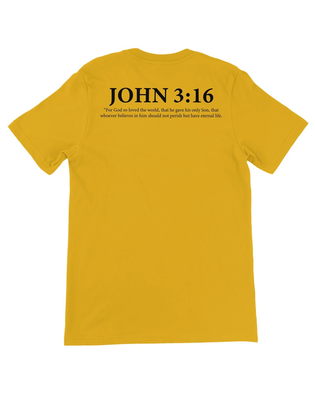 Gold Jesus Saves Unisex T-Shirt - Walk In Faith Clothing