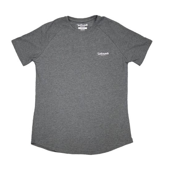 Gray Signature T-Shirt - Walk In Faith Clothing