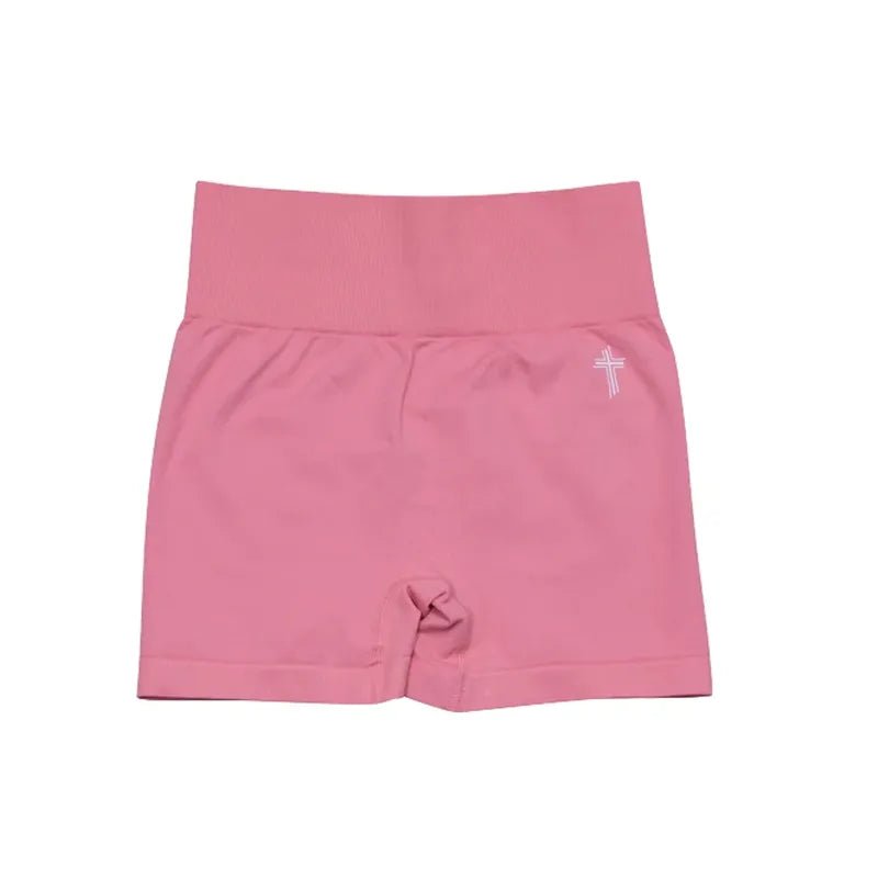 Pink Faith Shorts - Walk In Faith Clothing