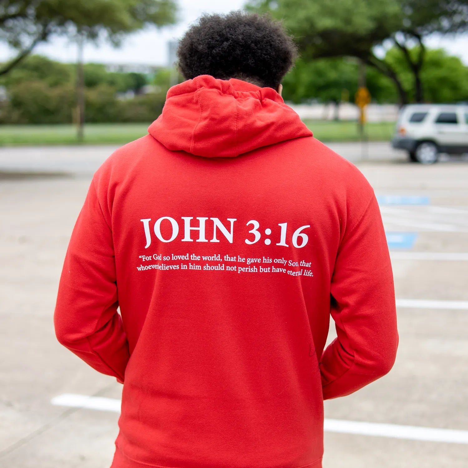 Red Jesus Saves Unisex Hoodie - Walk In Faith Clothing