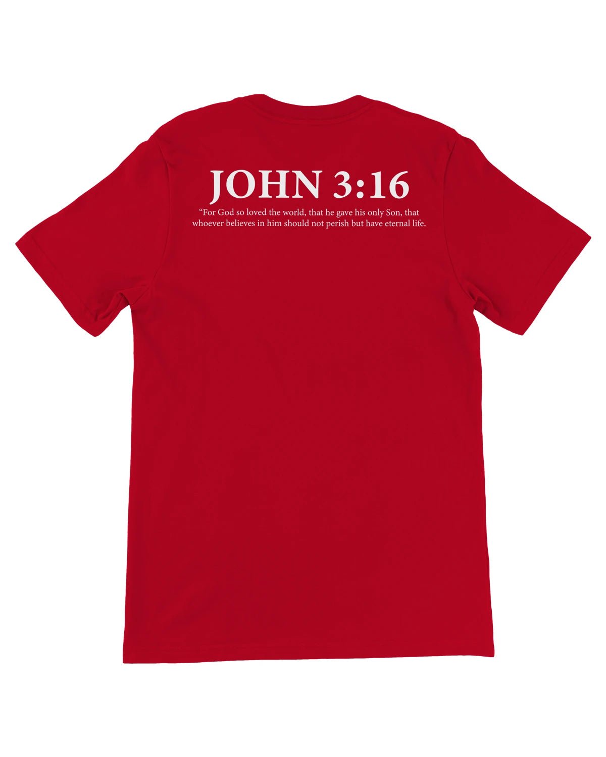 Red Jesus Saves Unisex T-Shirt - Walk In Faith Clothing