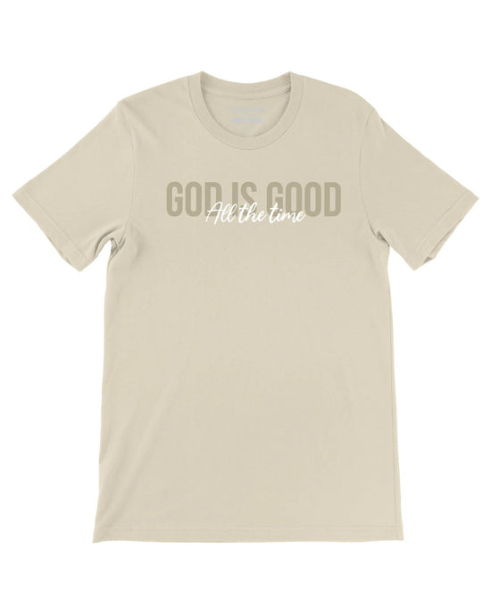 Tan God Is Good Unisex T-Shirt - Walk In Faith Clothing