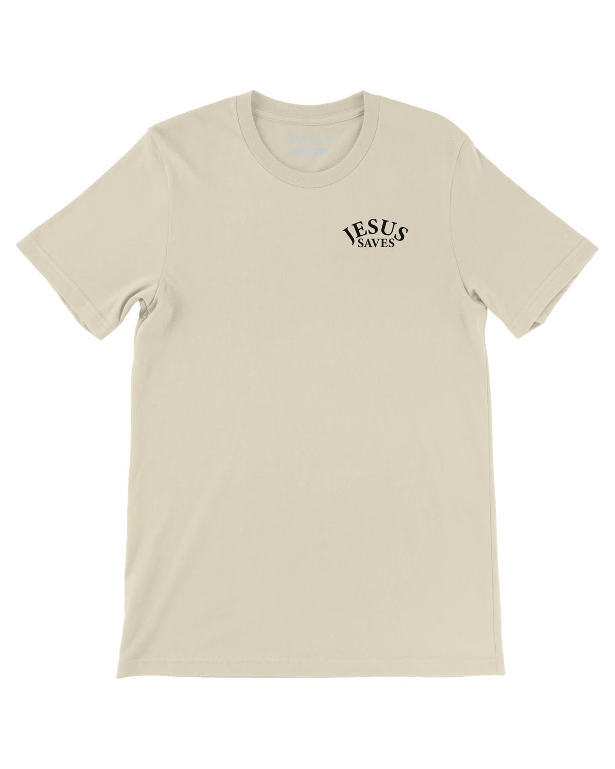 Tan Jesus Saves Unisex T-Shirt - Walk In Faith Clothing