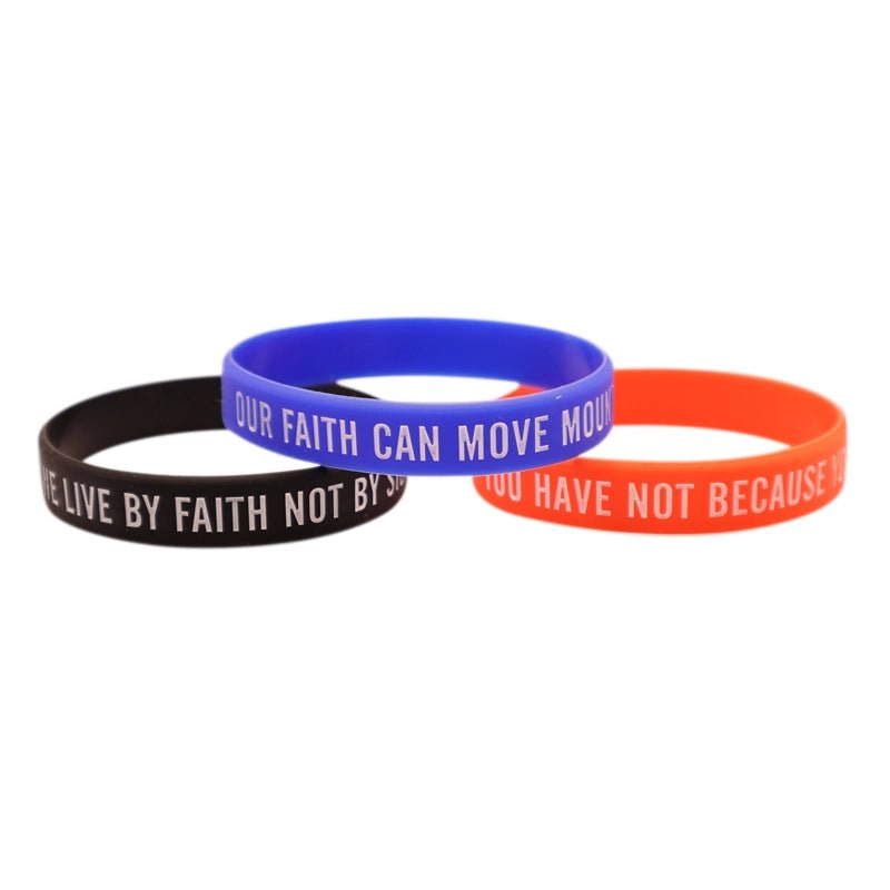 Walk In Faith Wristband Pack - Walk In Faith Clothing